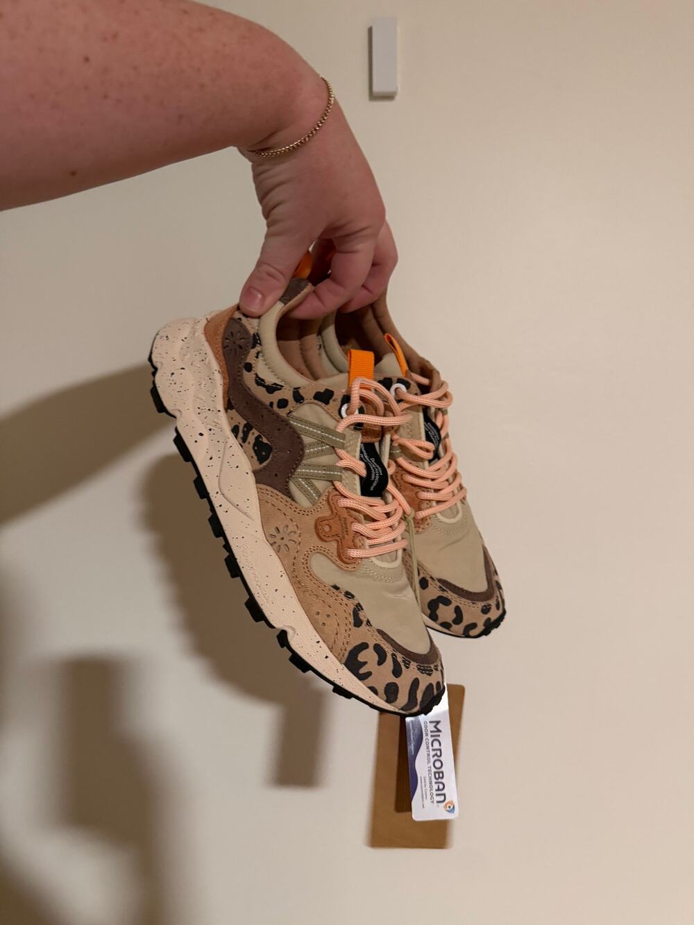 Flower Mountain Yamano 3 Trainers, Beige Brown, NWOT, Size 6.5 - Picture 5 of 7
